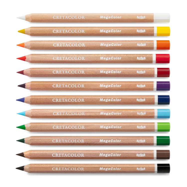 Cretacolor Crayons de couleur épais