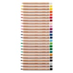 Cretacolor Crayons de couleur épais 24 pièces