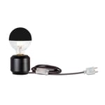 Lampe de table Oskar Noir profond RAL 9005