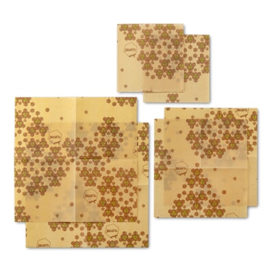 10 sacs d'emballage en papier - Motif abeille 10 sacs d'emballage en papier - Motif abeille
