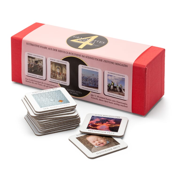 Jeu de mémoire de mots Double mixte, Double mixte 4