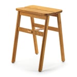 Folding stool oak wood