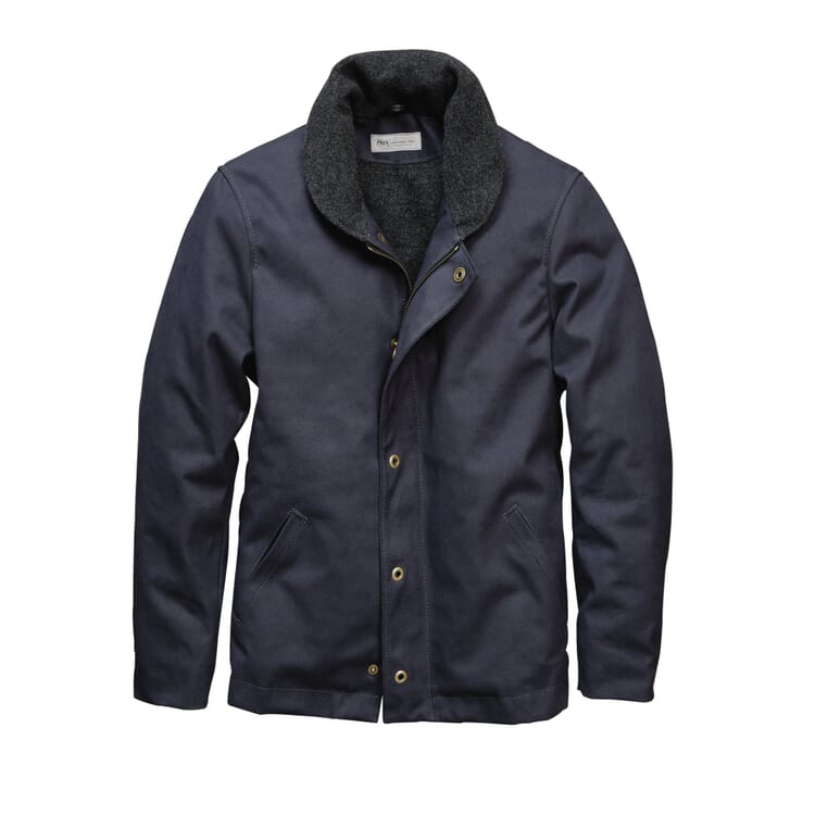 Herren-Deckjacke Segeltuch