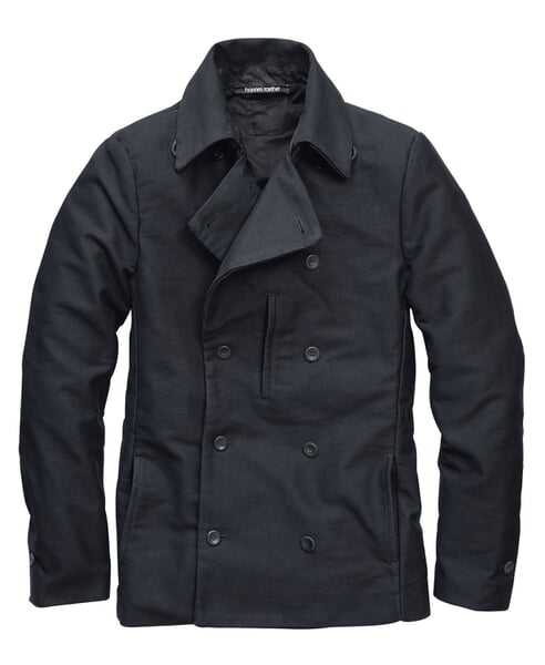 Herenjas Double Breasted Donkerblauw