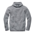 Men hoodie Gray