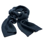 Damenstrickschal Alpaka Blau