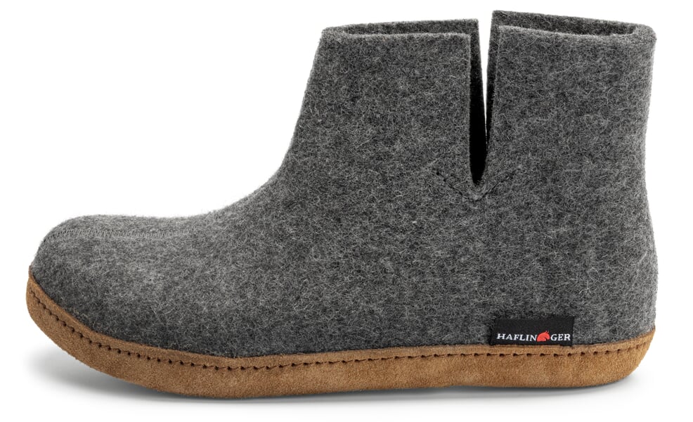 Houseboat wool felt unisex Gray