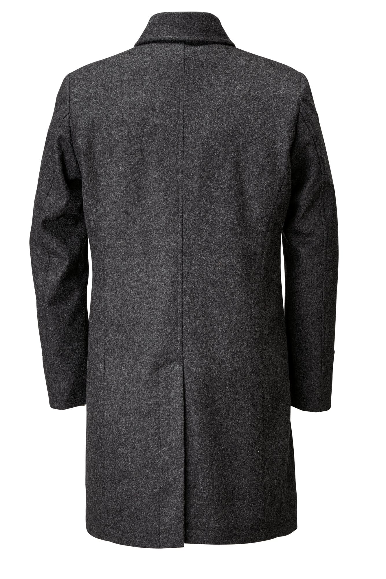 Men loden coat double breasted, Anthracite | Manufactum