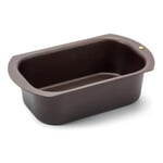 Bread baking pan burnished rectangular Large