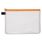 Tas Mesh Bag DIN A6 - Neon oranje