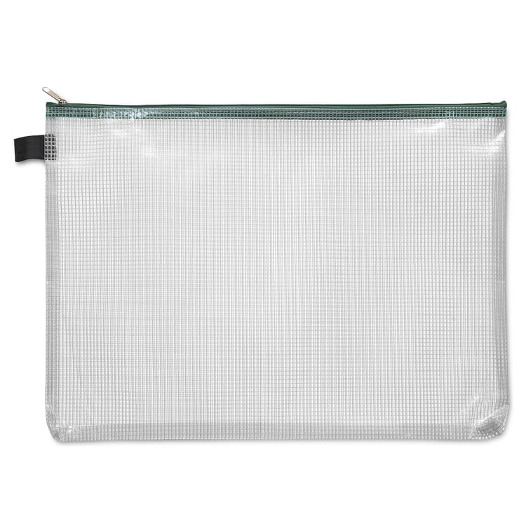 Koffer Mesh Bag, DIN B4 - Donkergroen