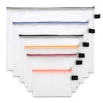 Etui med netpose Sæt med 6 - farverige