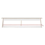 Banc Langer Max 180 Blanc / Rouge