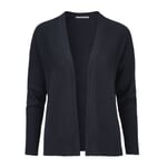 Damen Strickjacke offen Dunkelblau