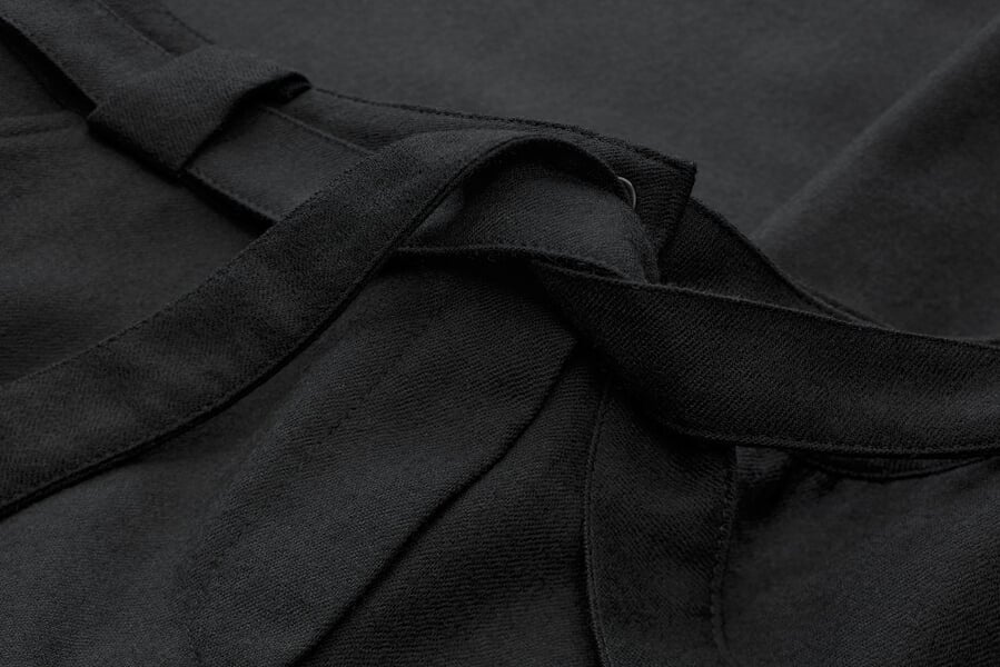 Damen-Culotte Schwarz, Detailsicht