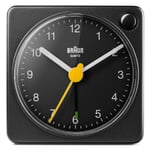 Réveil Braun, analogue noir/noir