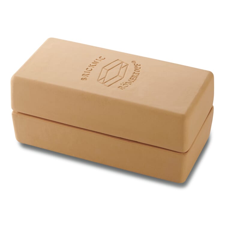 Bricknic casserole, Unglazed
