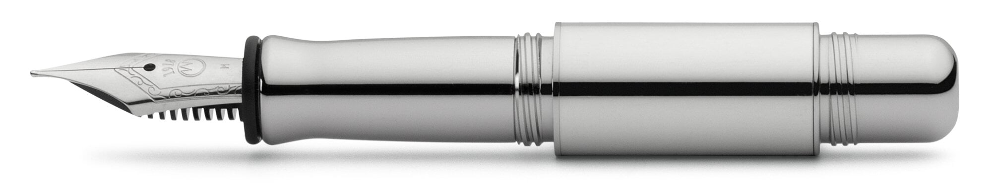 Pocket fountain pen sterling silver, Silver, EF | Manufactum