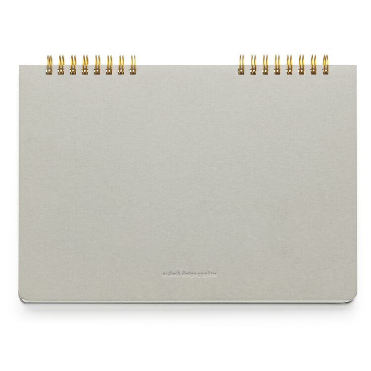 Notebook spiraalbinding liggend formaat