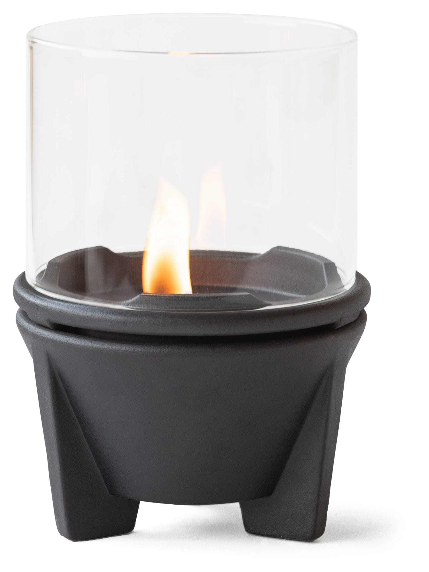 Wind light attachment for small wax burner® ceramic, Lavash Black