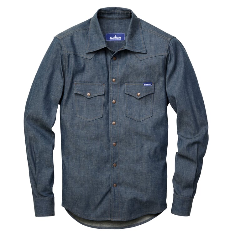 Denim-skjorte til mænd, Blue