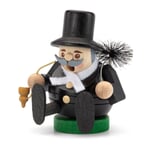 Smoking man Chimney sweep