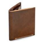 Porte-monnaie homme Cordovan petit Cognac