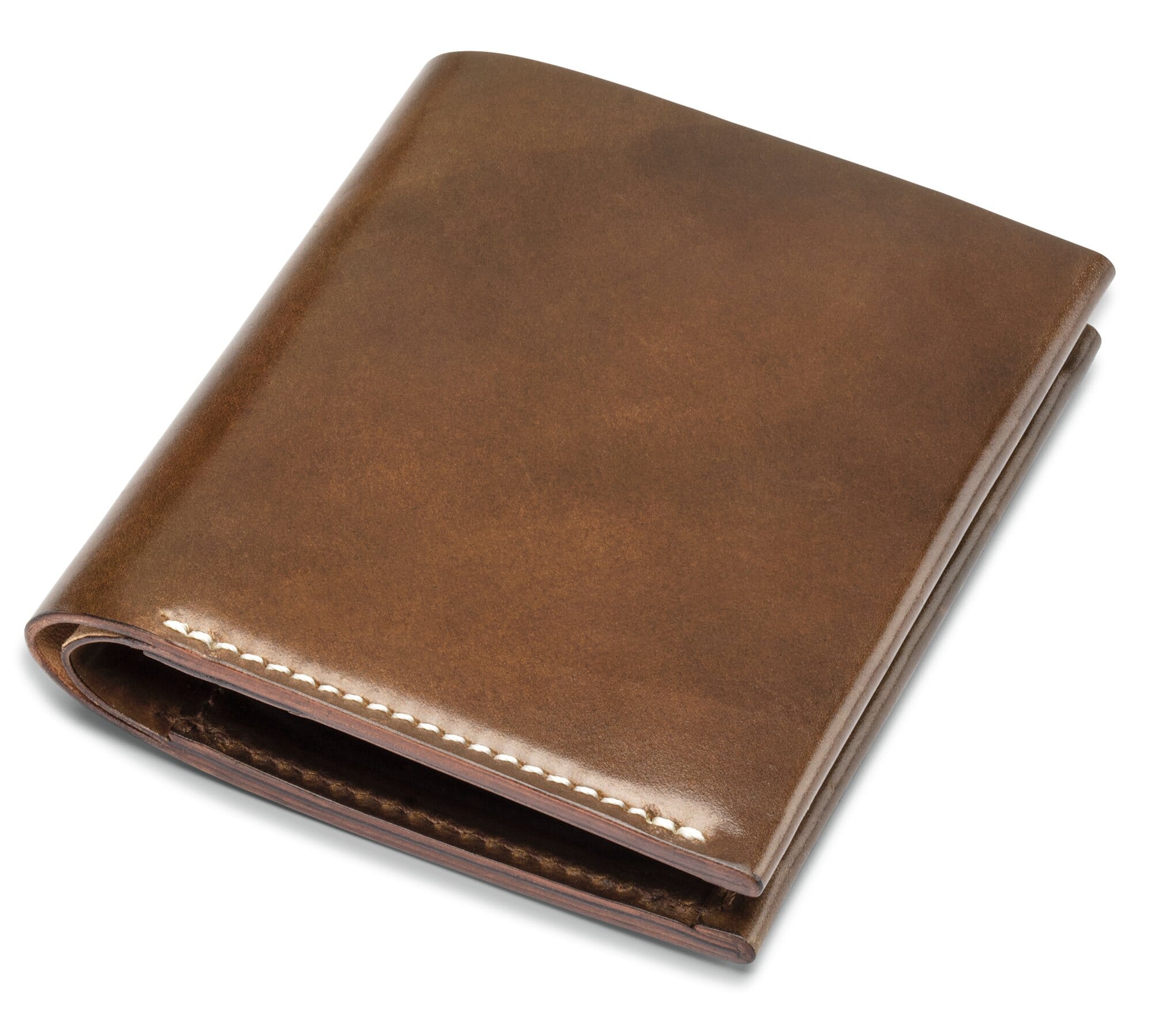 Men's wallet cordovan small, Cognac | Manufactum