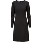 Damen-Jerseykleid Schwarz
