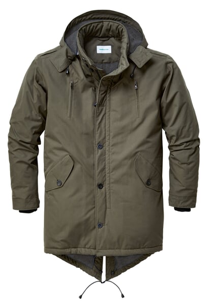 Heren Winter Parka Etaproof® Olive