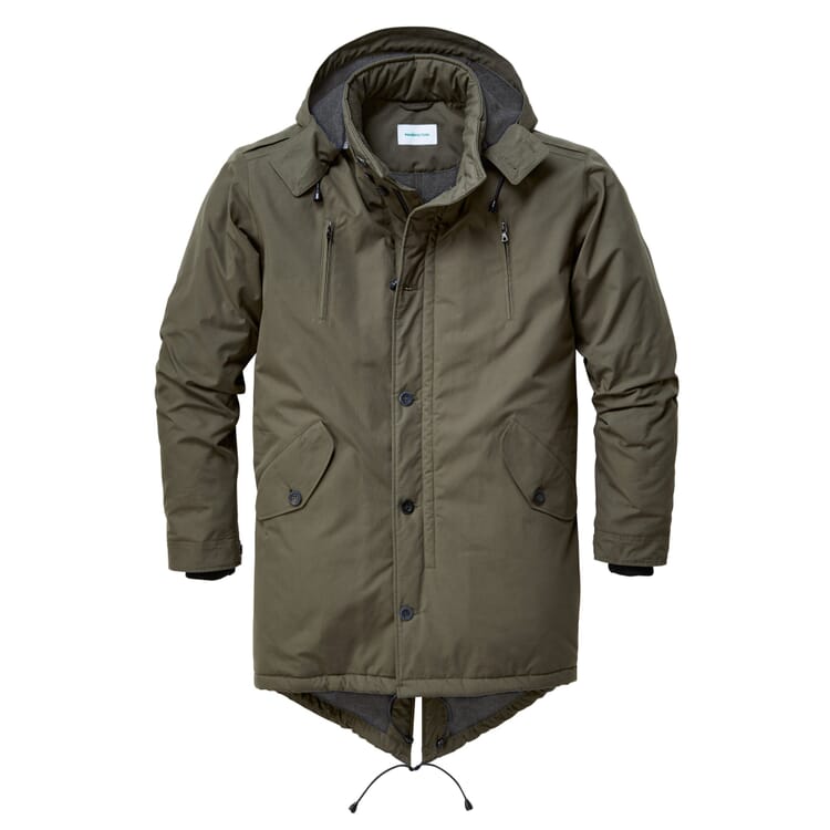 Parka invernale da uomo Etaproof, Oliva