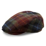 Kasket til mænd Harris-Tweed Rød mønstret