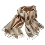 Alpaka-stola til damer Naturlig grå