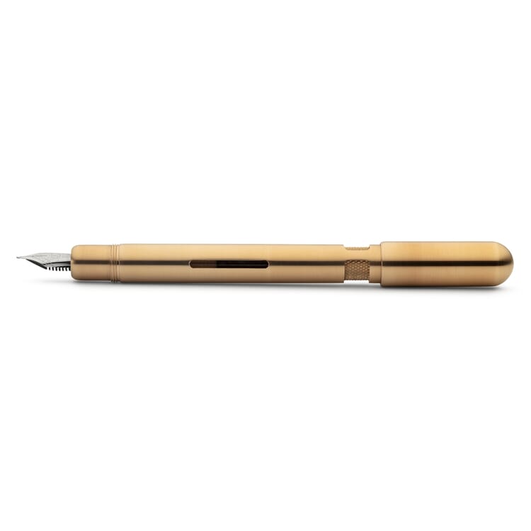 Fountain Pen Made of Brass by Loclen