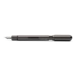 Fountain Pen Made of Brass by Loclen Burnished F