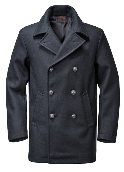 Men's Pea Coat Dark blue