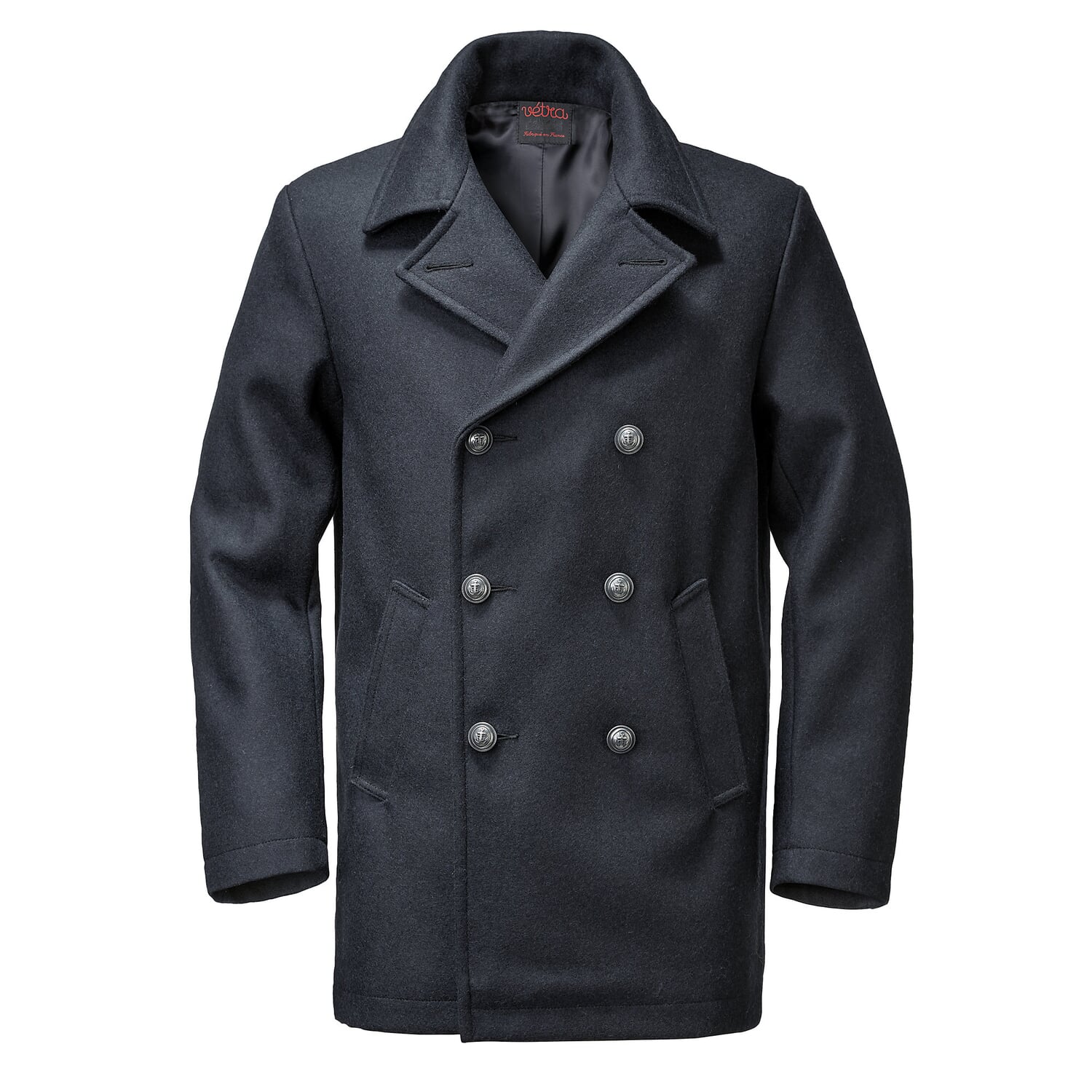 Pea Coat Caban Cuir Homme Pea Coat Blouson Caban Homme