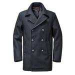 Pea coat til mænd Mørkeblå