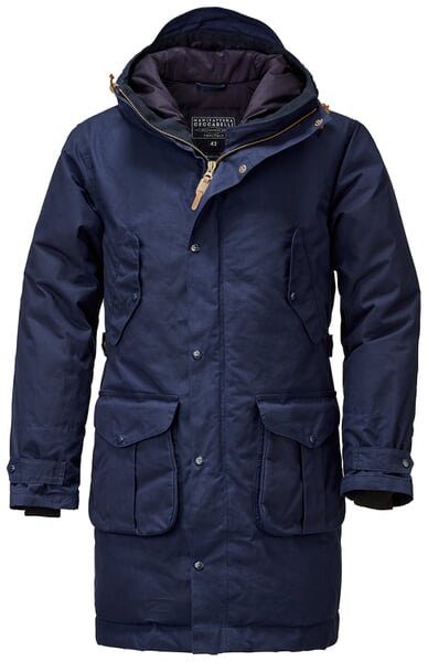 Heren Parka met dons Navy