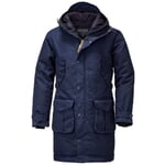 Heren Parka met dons Navy