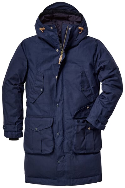 Parka en duvet pour hommes Bleu marine
