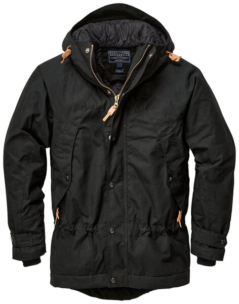 Men's Parka Jacket Black