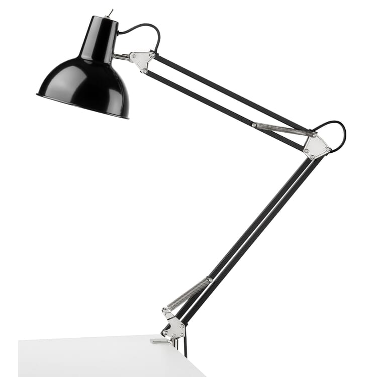 Balanced-Arm Desk Lamp by Midgard, With Table Clamp