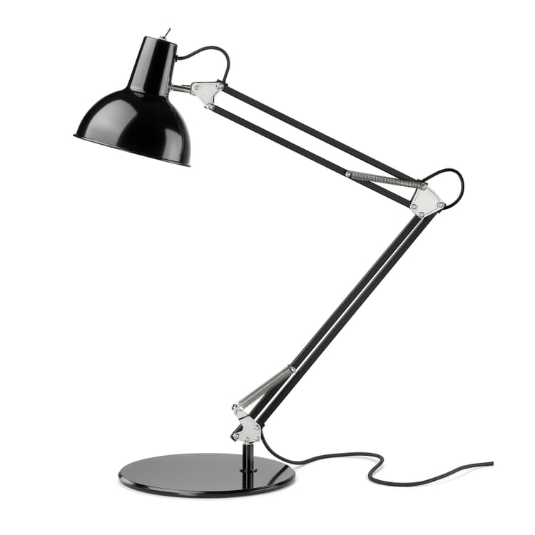 Midgard fjederbelastet bordlampe, Med stativ