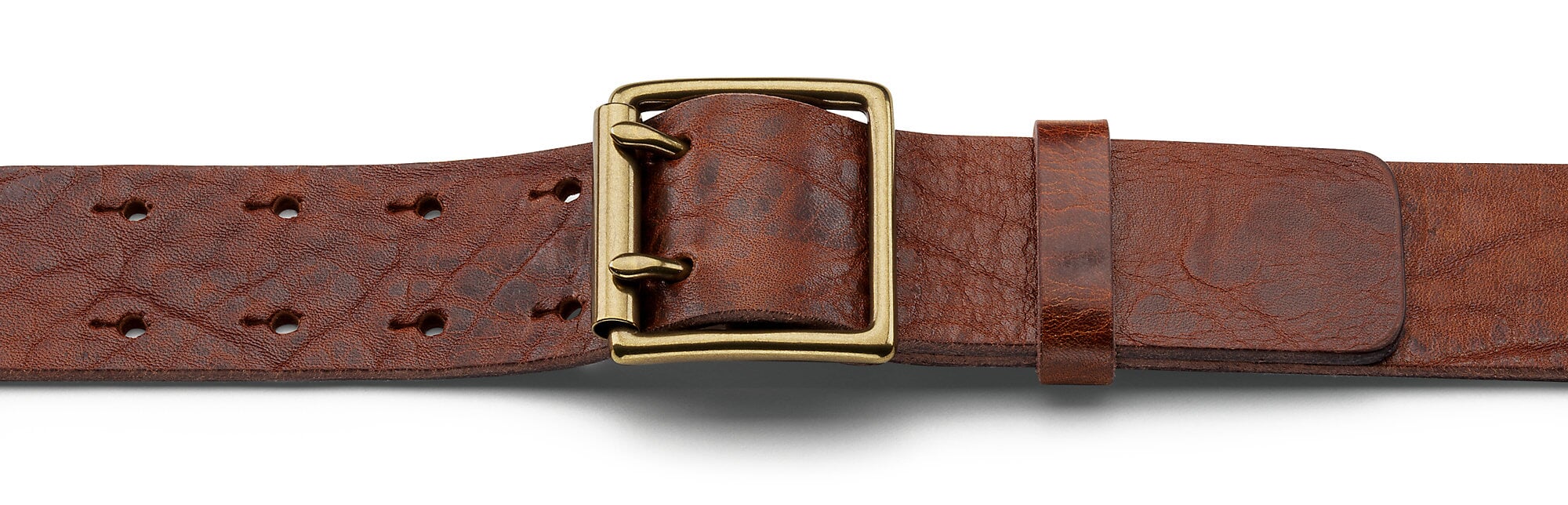 Men belt double spike, Brown | Manufactum Men belt double spike, Brown | Manufactum
