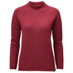 Damenpullover Stehkragen Rot
