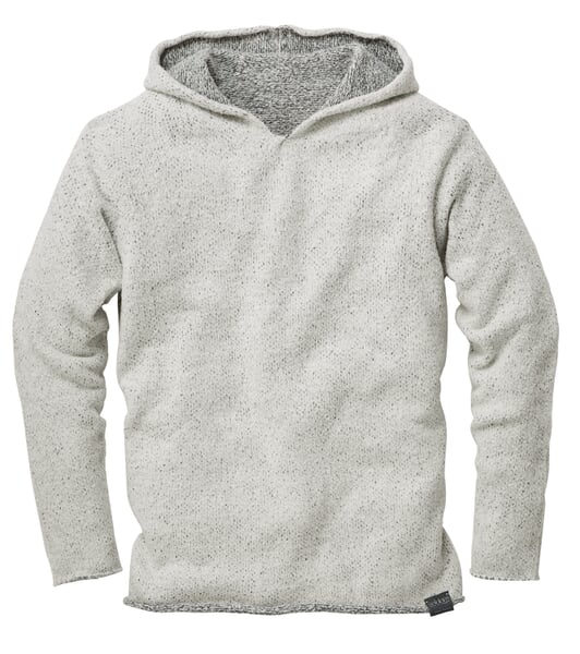 Pulls à capuche pour hommes Blanc-Bleu marine