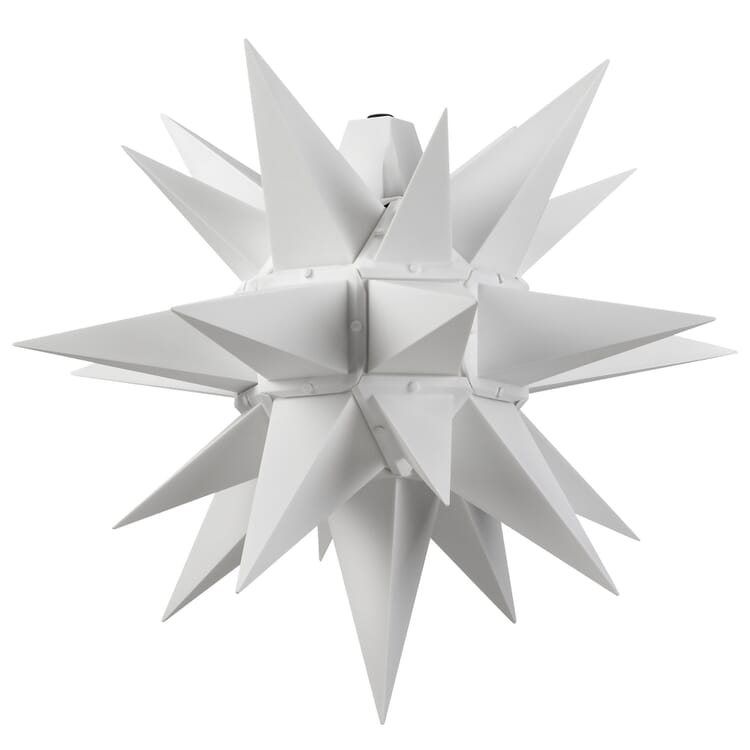 Herrnhut stjerne udendørs areal 40 cm, Hvid