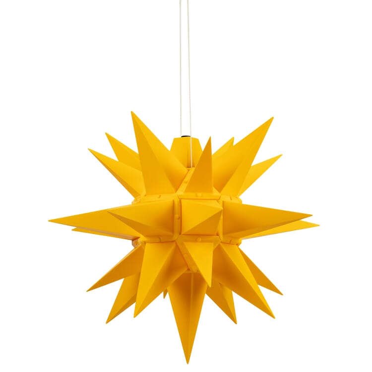 Étoile de Herrnhut A4 40 cm, Jaune