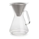Coffee Maker with Permanent Filter Borosilicate Glass